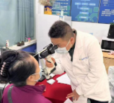 兴科卫生服务站联合润城普瑞开展免费眼健康体检公益活动