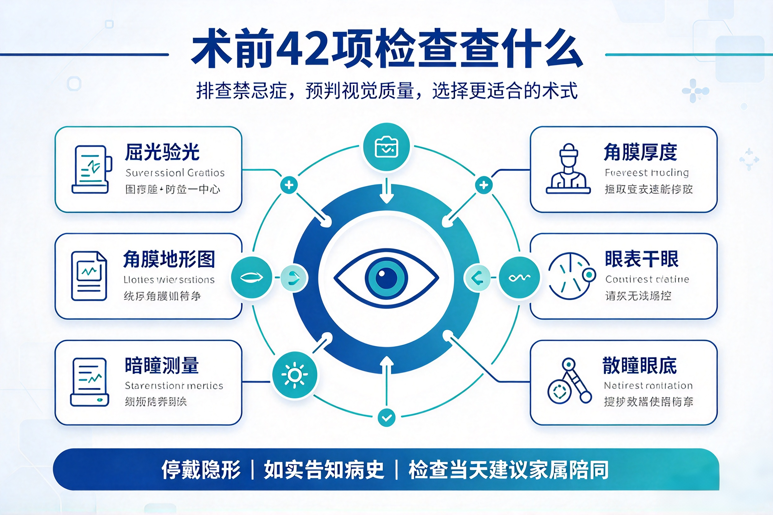 近视手术术前检查 42 项：为什么要查这么多